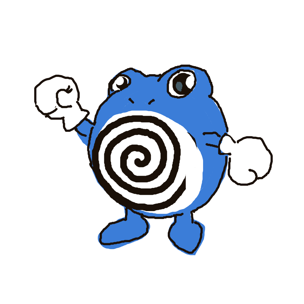 Poliwhirl drawing
