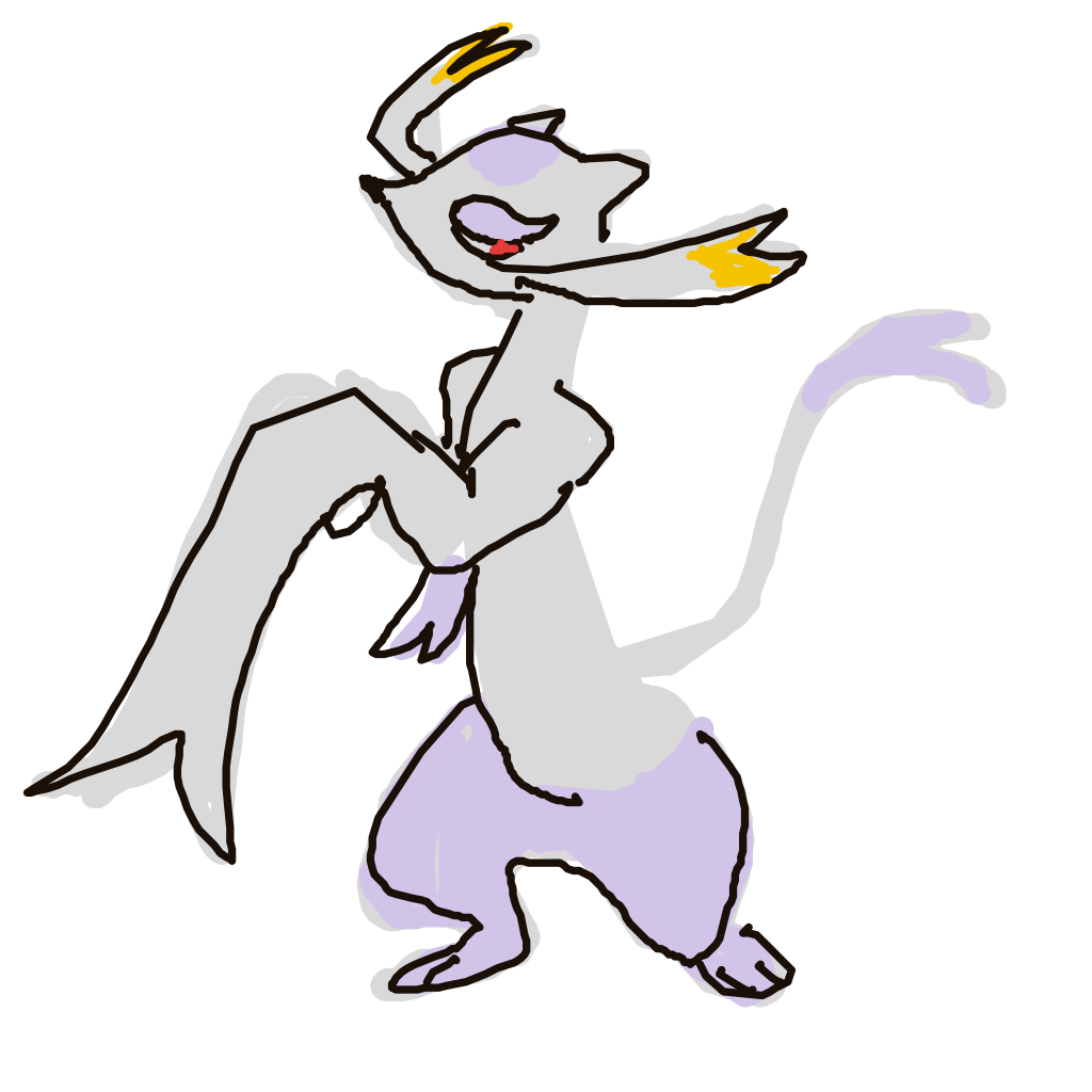 Onthecobb's drawing of Mienshao — Pokémon sketch on Sketchdex