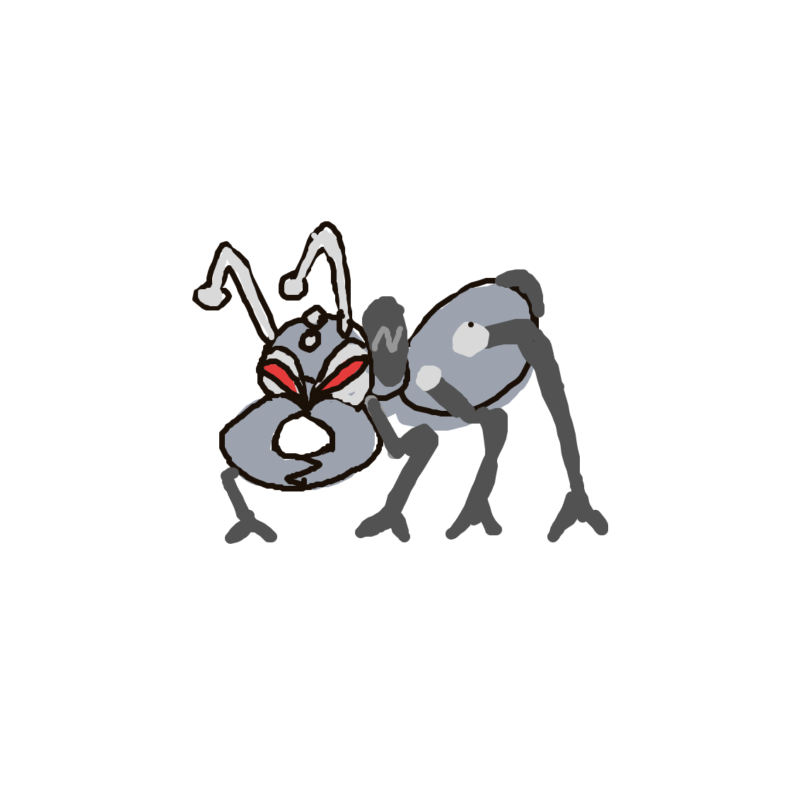 Onthecobb's drawing of Durant — Pokémon sketch on Sketchdex