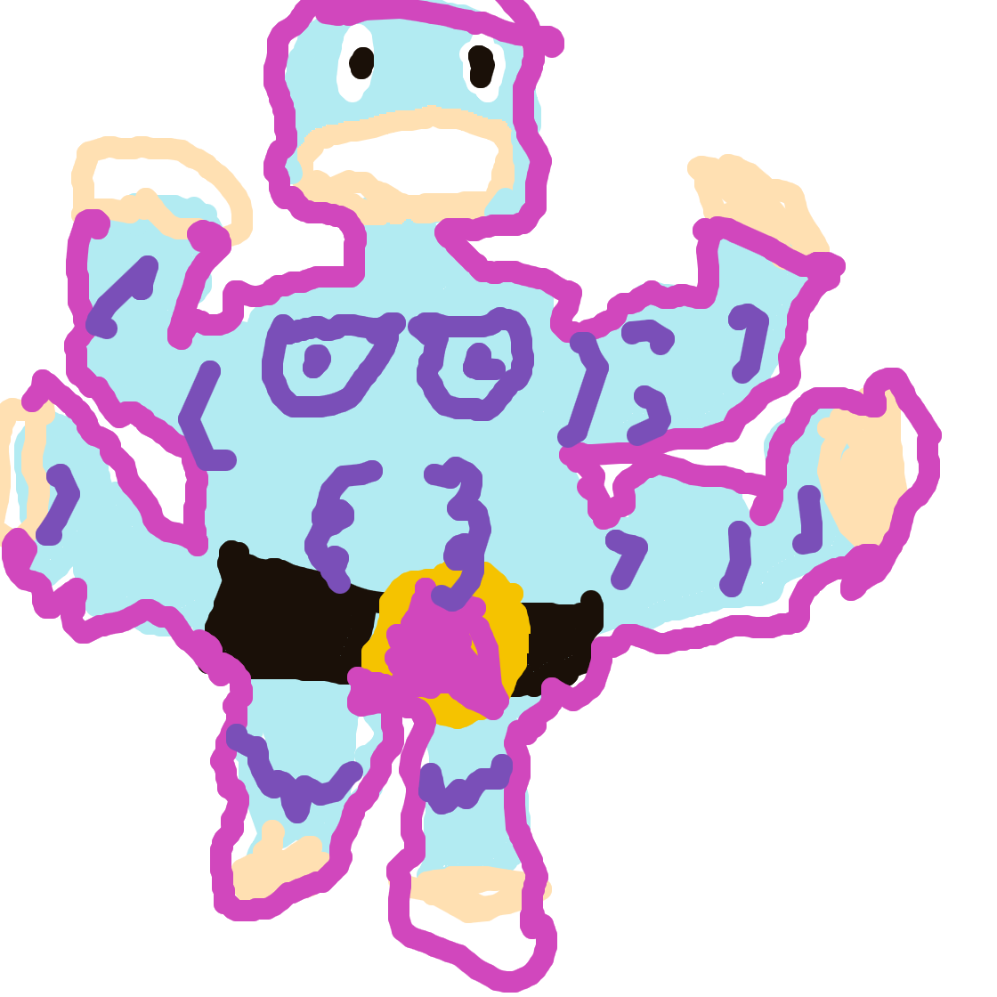 Machamp drawing