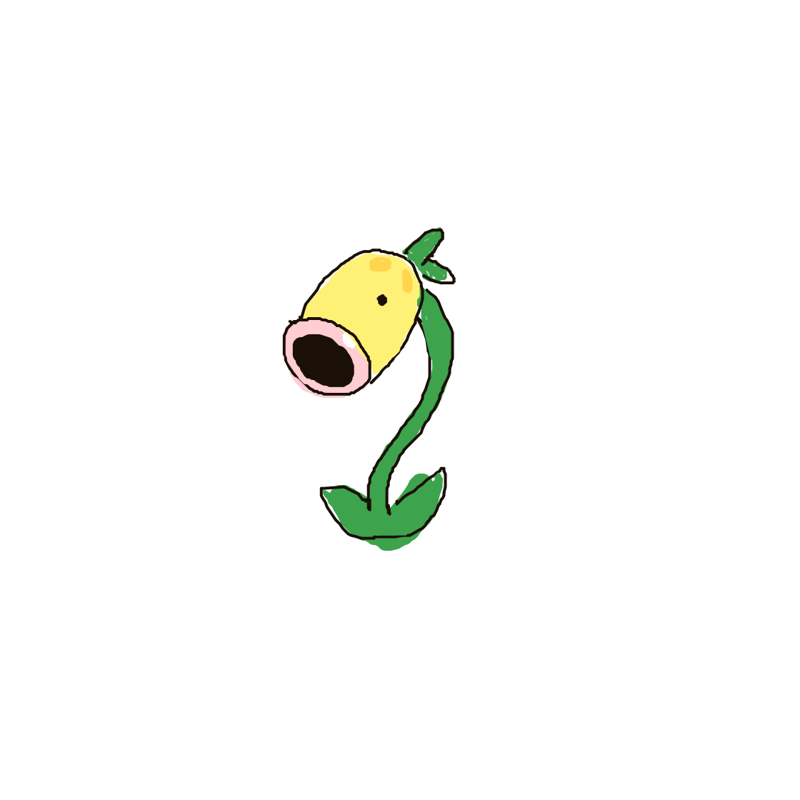 Bellsprout drawing