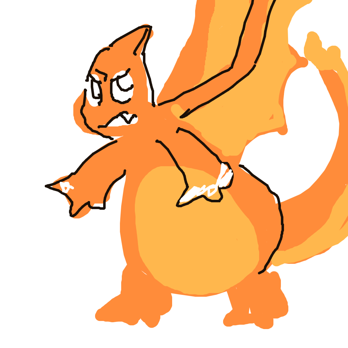Charizard drawing
