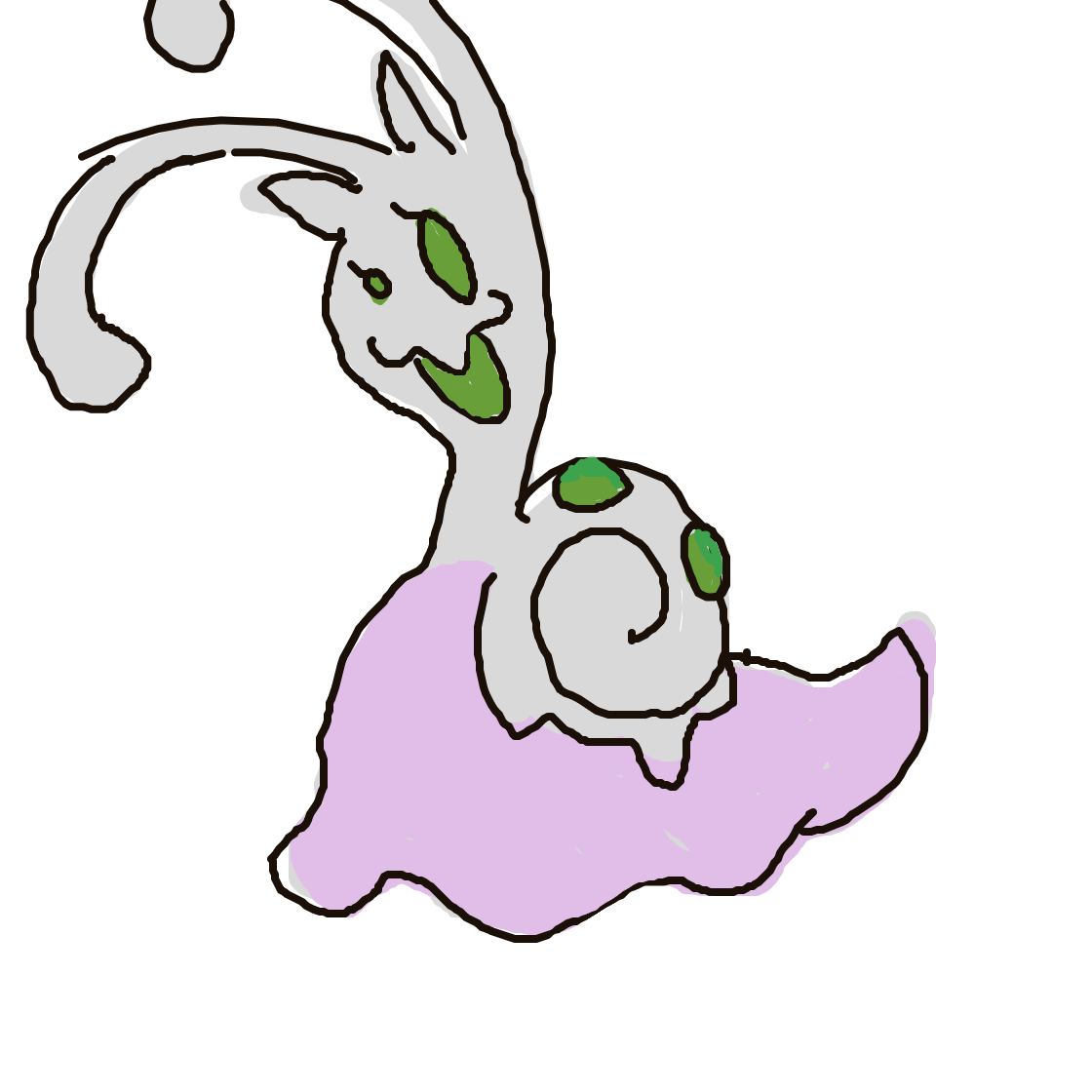 Onthecobb's drawing of Sliggoo — Pokémon sketch on Sketchdex