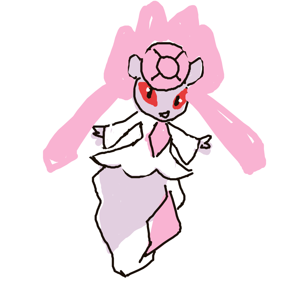 Onthecobb's drawing of Diancie — Pokémon sketch on Sketchdex