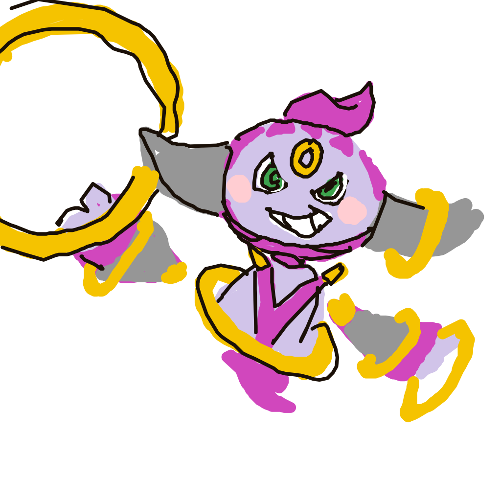Onthecobb's drawing of Hoopa — Pokémon sketch on Sketchdex