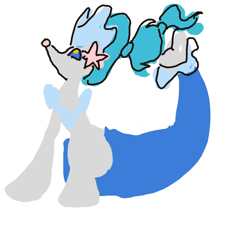 Onthecobb's drawing of Primarina — Pokémon sketch on Sketchdex