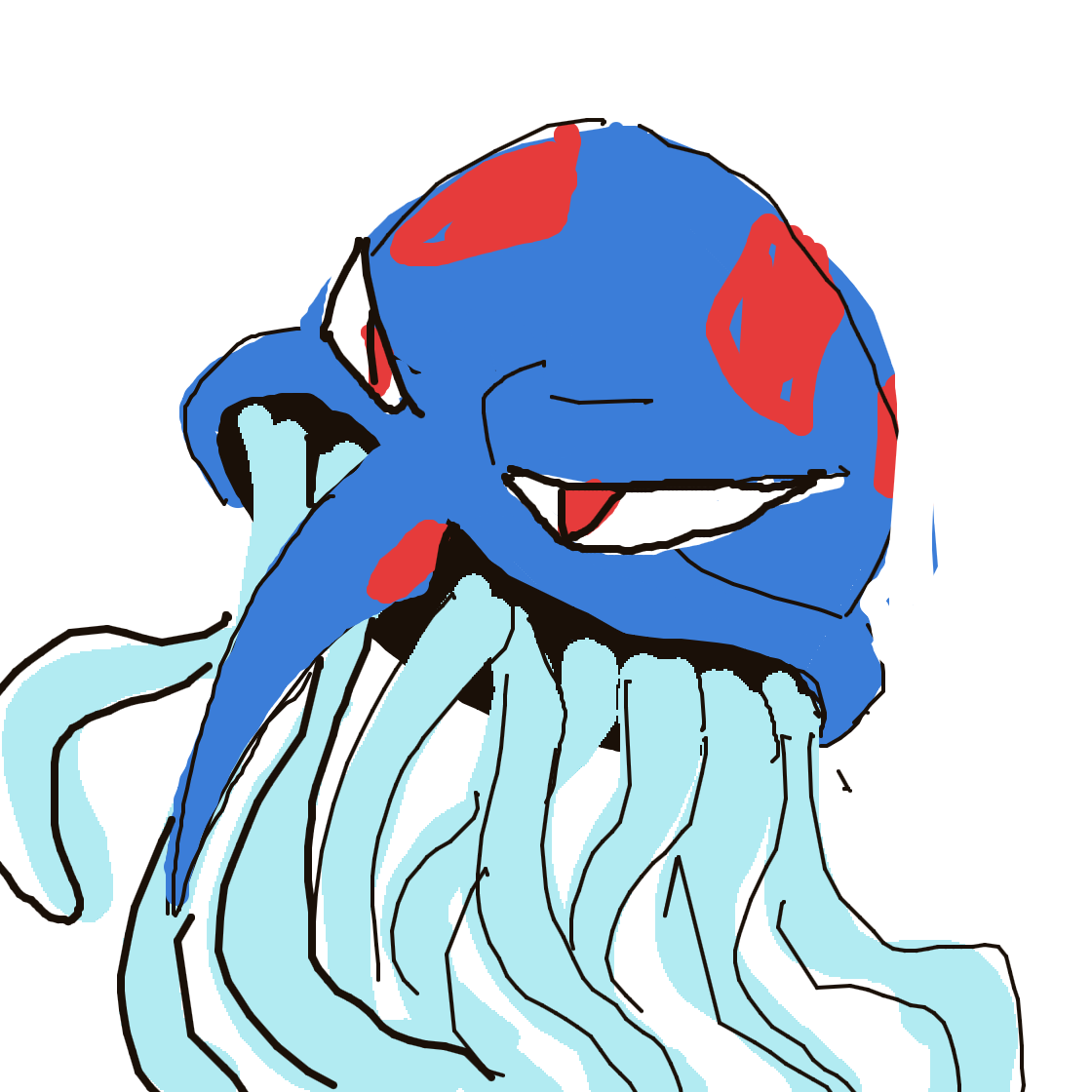 Tentacruel drawing