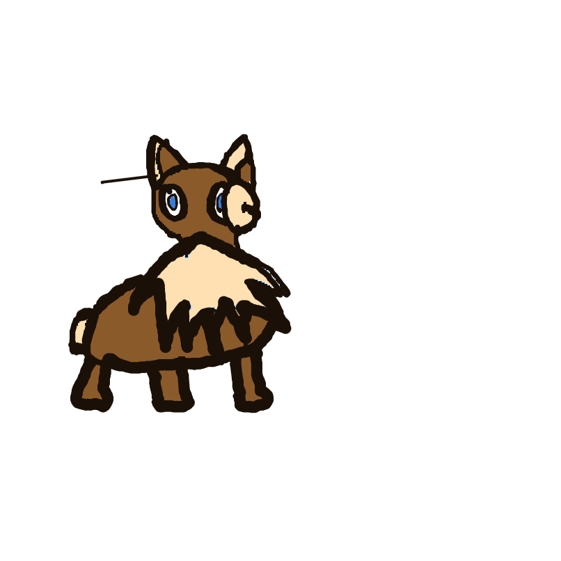 Onthecobb's drawing of Rockruff — Pokémon sketch on Sketchdex