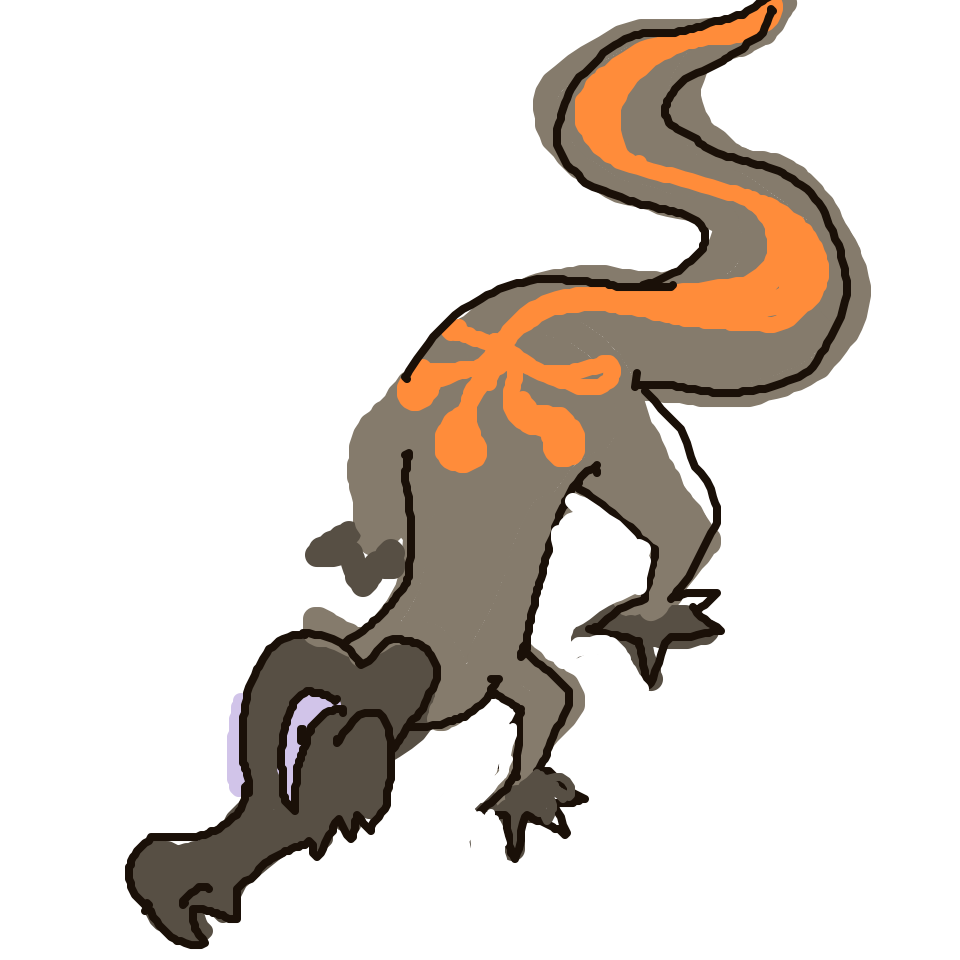 Onthecobb's drawing of Salandit — Pokémon sketch on Sketchdex