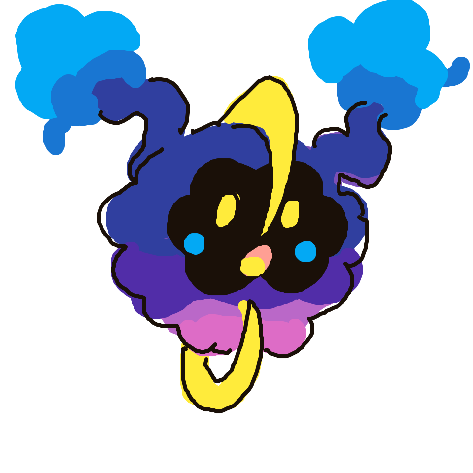 Onthecobb's drawing of Cosmog — Pokémon sketch on Sketchdex