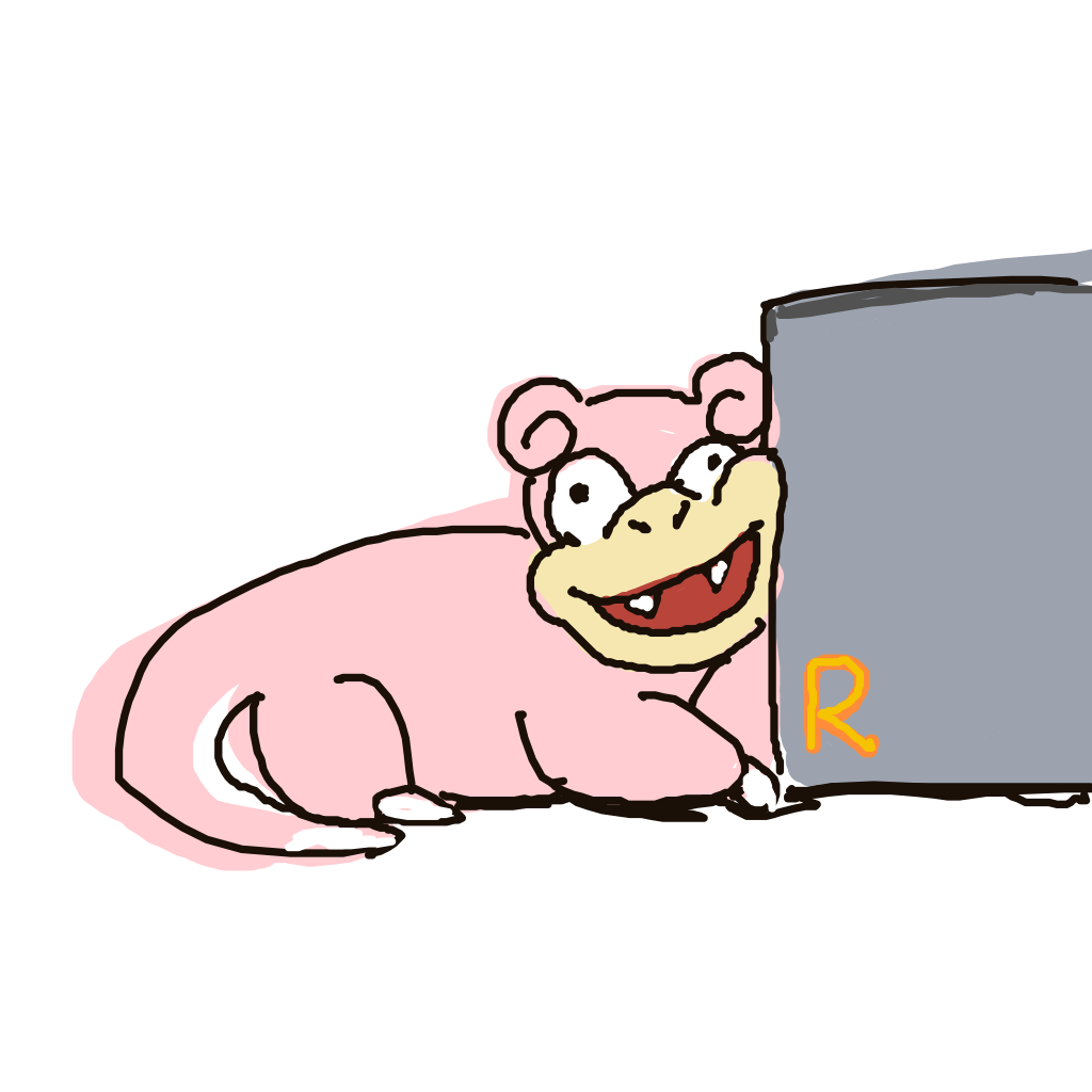 Slowpoke drawing
