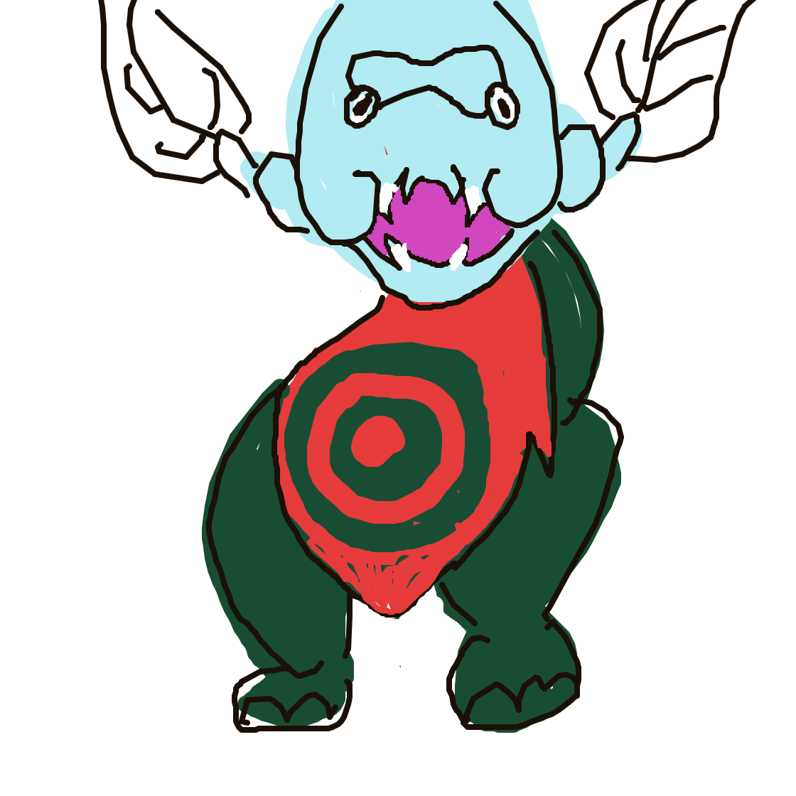 Onthecobb's drawing of Dracovish — Pokémon sketch on Sketchdex