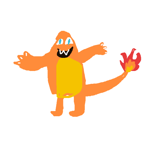 subtacts's drawing of Charmander — Pokémon sketch on Sketchdex
