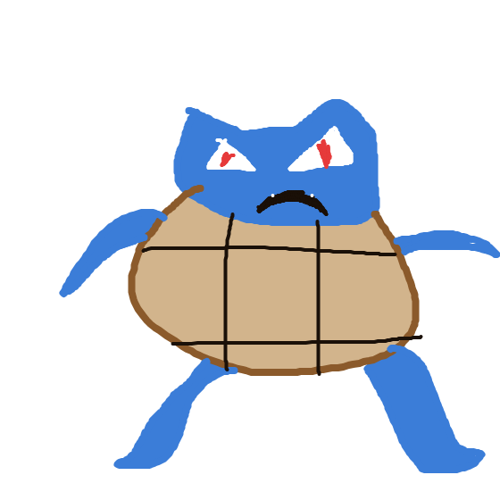 subtacts's drawing of Wartortle — Pokémon sketch on Sketchdex