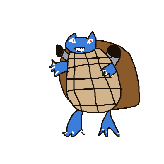subtacts's drawing of Blastoise — Pokémon sketch on Sketchdex