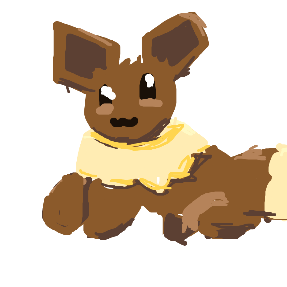 Sky's drawing of Eevee — Pokémon fan art on Sketchdex