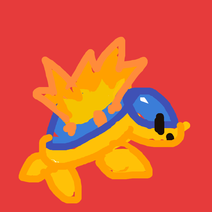 Sky's drawing of Cyndaquil — Pokémon sketch on Sketchdex