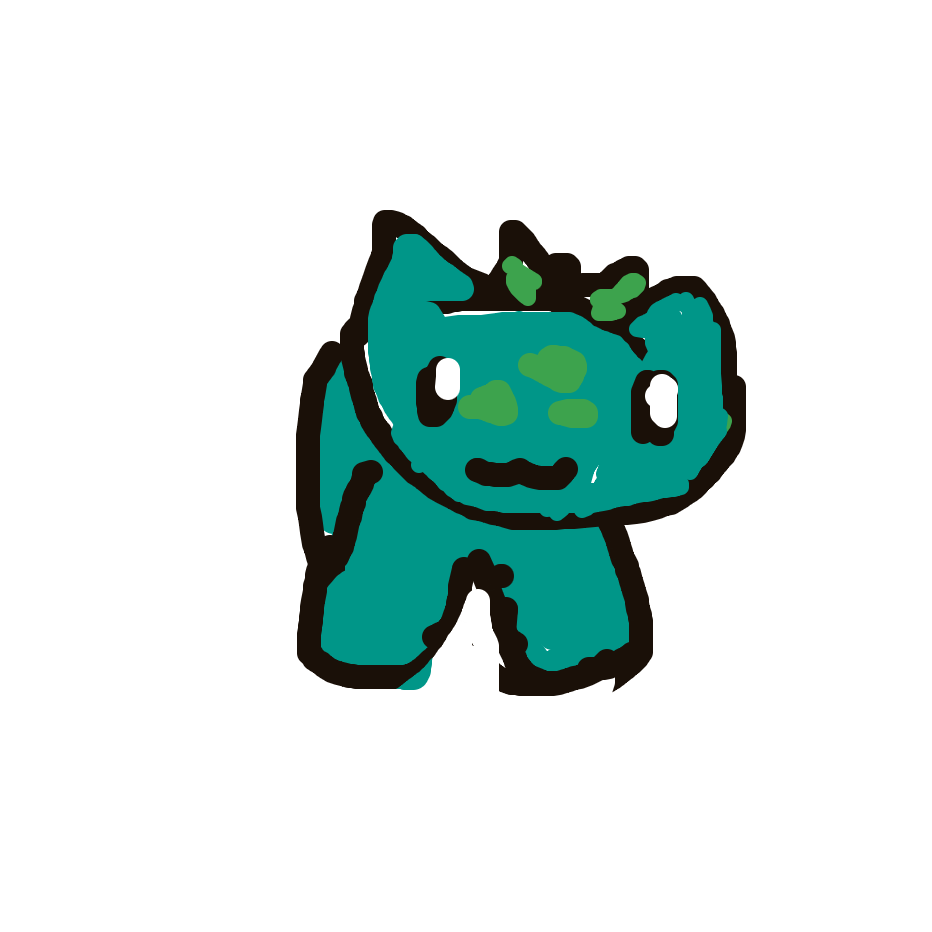 Sky's drawing of Bulbasaur — Pokémon sketch on Sketchdex
