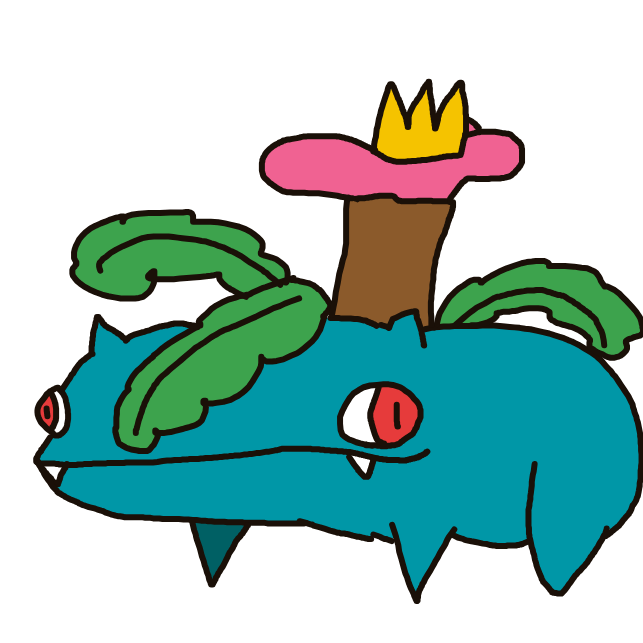 LegendaryRapidash76's drawing of Venusaur — Pokémon sketch on Sketchdex