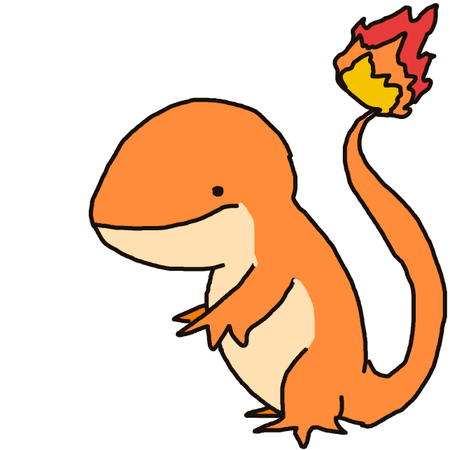 LegendaryRapidash76's drawing of Charmander — Pokémon sketch on Sketchdex