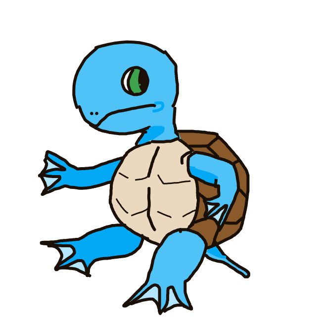 LegendaryRapidash76's drawing of Squirtle — Pokémon sketch on Sketchdex