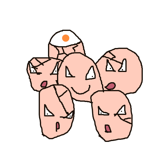 Exeggcute drawing