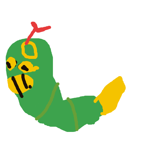 teodon's drawing of Caterpie — Pokémon sketch on Sketchdex
