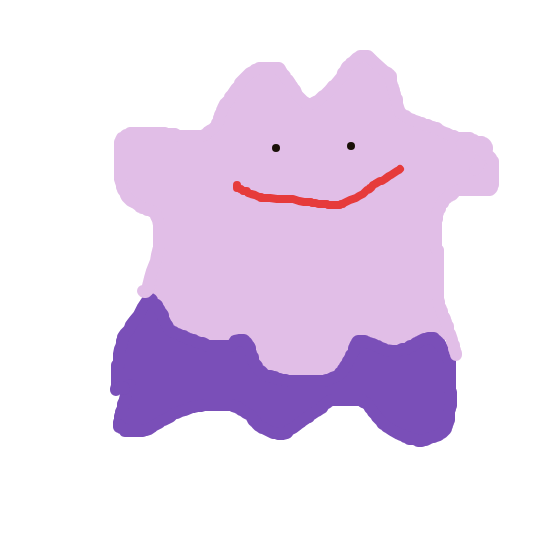 teodon's drawing of Ditto — Pokémon sketch on Sketchdex