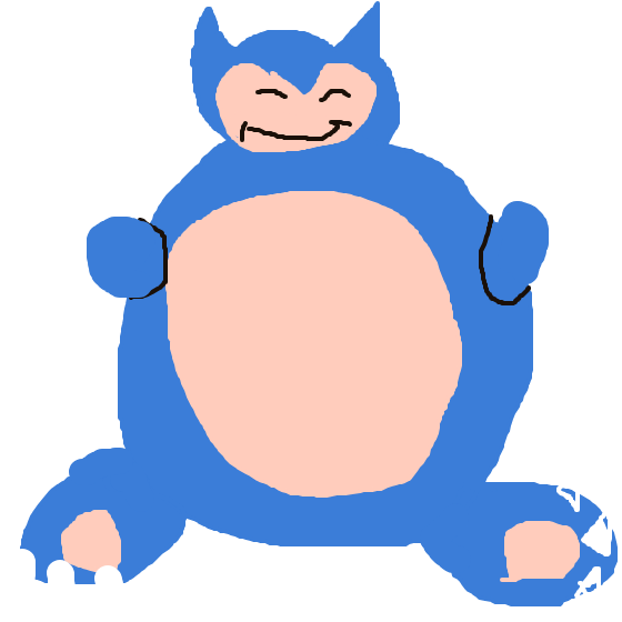 Snorlax drawing