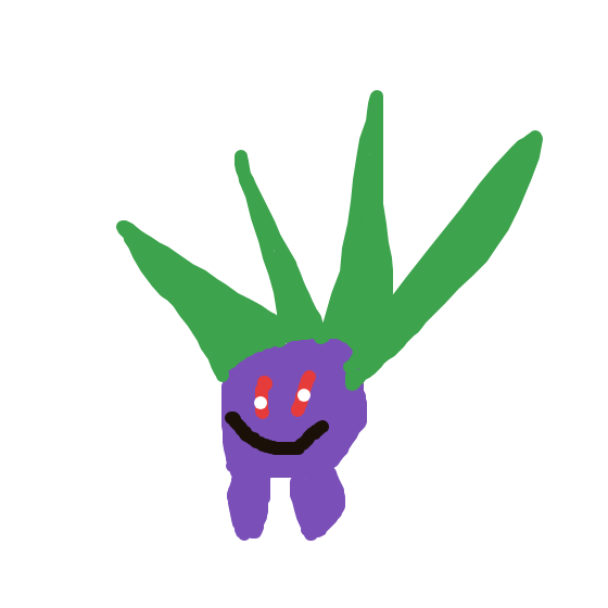 Oddish drawing