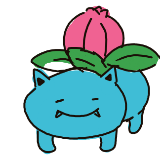 beanzzz's drawing of Ivysaur — Pokémon sketch on Sketchdex