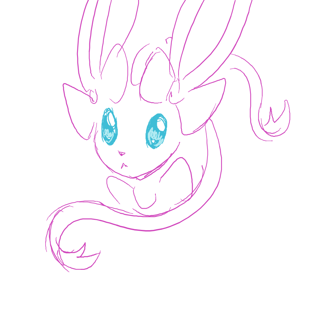 LightSnorlax406's drawing of Sylveon — Pokémon sketch on Sketchdex