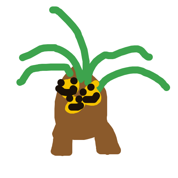 Exeggutor drawing