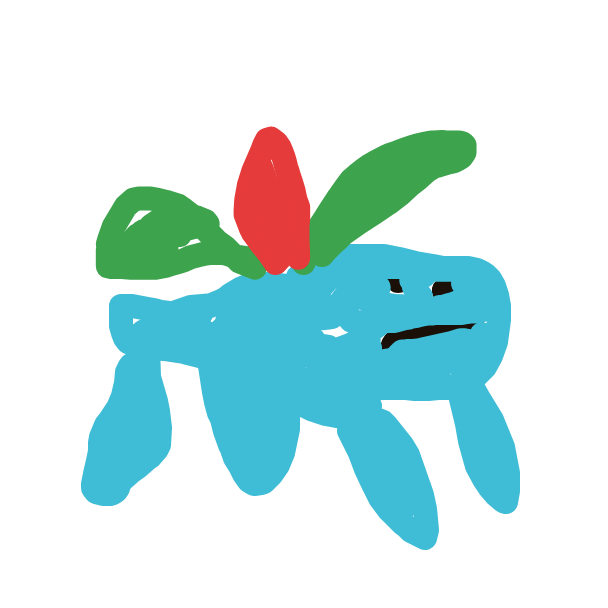 Ivysaur drawing
