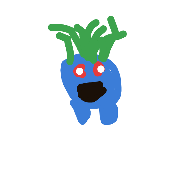Oddish drawing