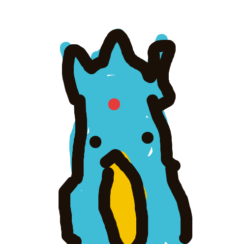 Golduck drawing