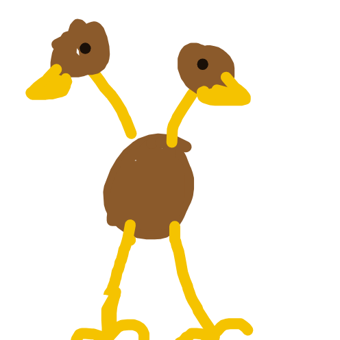 Doduo drawing