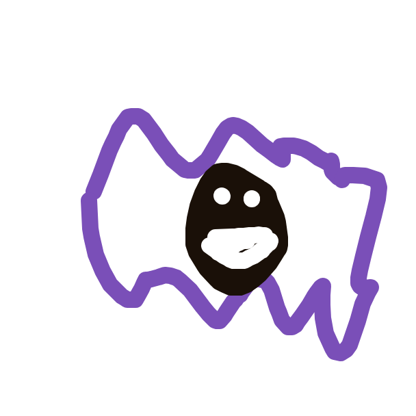 Gastly drawing