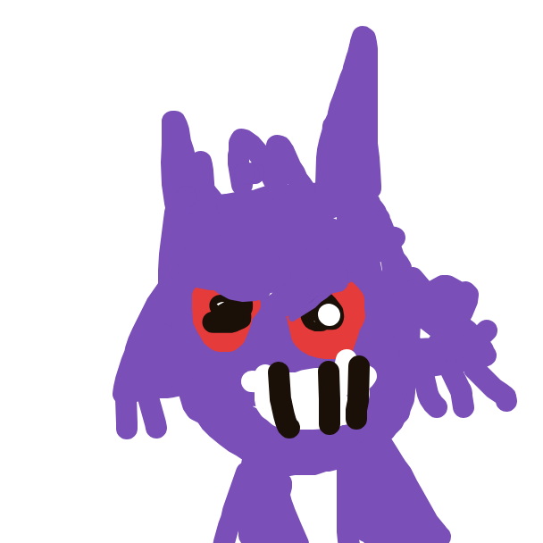 Gengar drawing