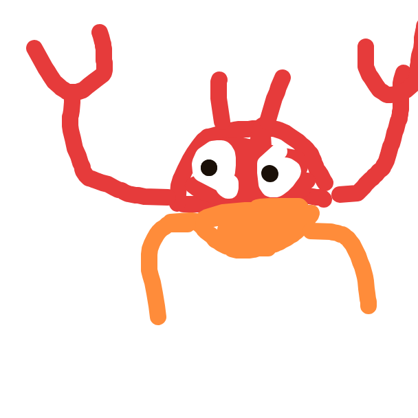 Krabby drawing
