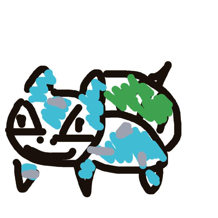 MegaExeggutor59's drawing of Bulbasaur — Pokémon sketch on Sketchdex