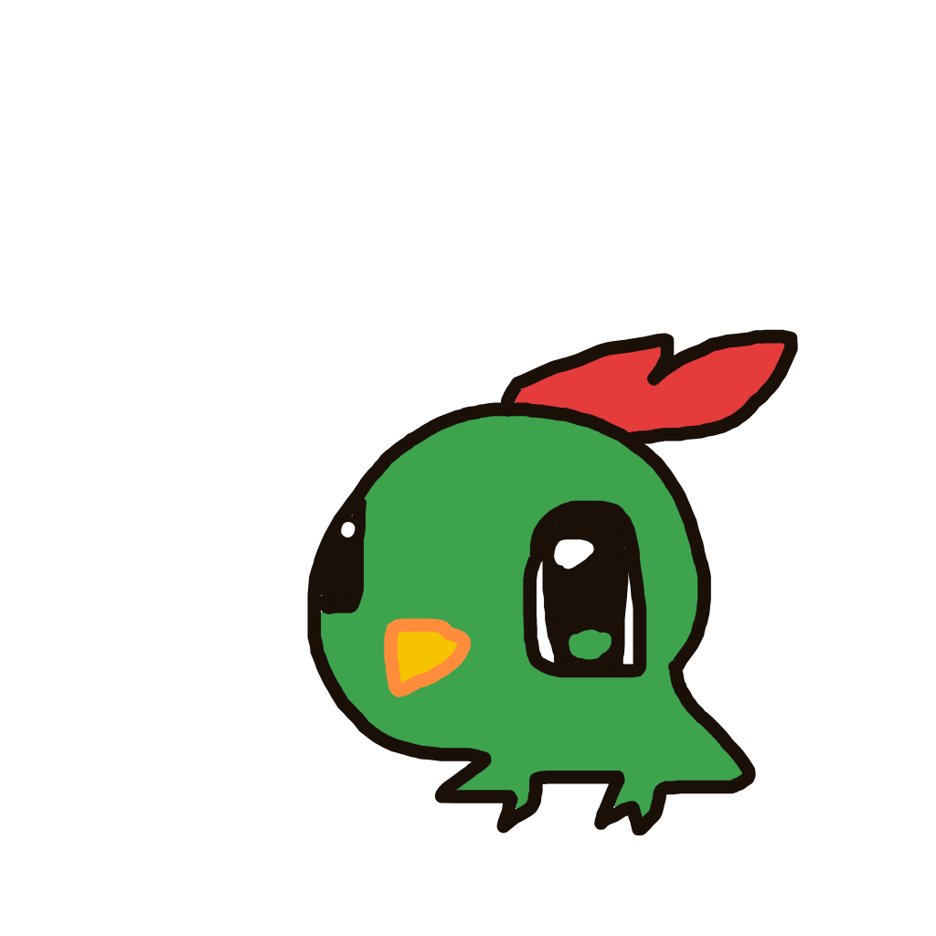 BlazeElectrode552's drawing of Natu — Pokémon sketch on Sketchdex