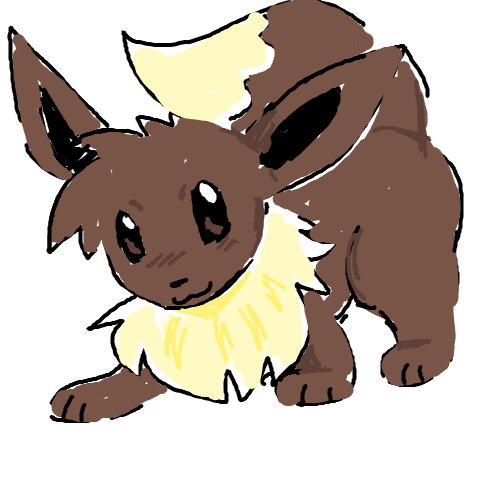 NeonTangela533's drawing of Eevee — Pokémon fan art on Sketchdex