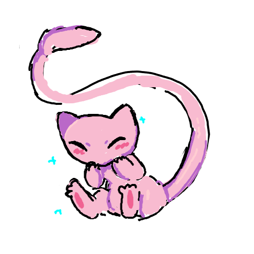NeonTangela533's drawing of Mew — Pokémon fan art on Sketchdex