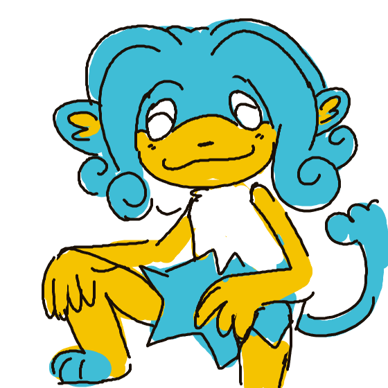 NeonTangela533's drawing of Simipour — Pokémon sketch on Sketchdex