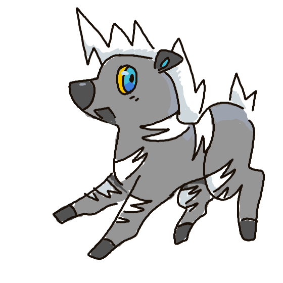 NeonTangela533's drawing of Blitzle — Pokémon sketch on Sketchdex