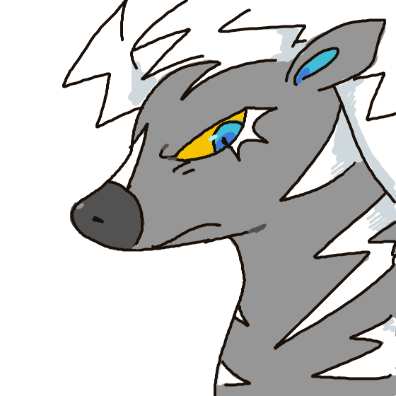 NeonTangela533's drawing of Zebstrika — Pokémon sketch on Sketchdex