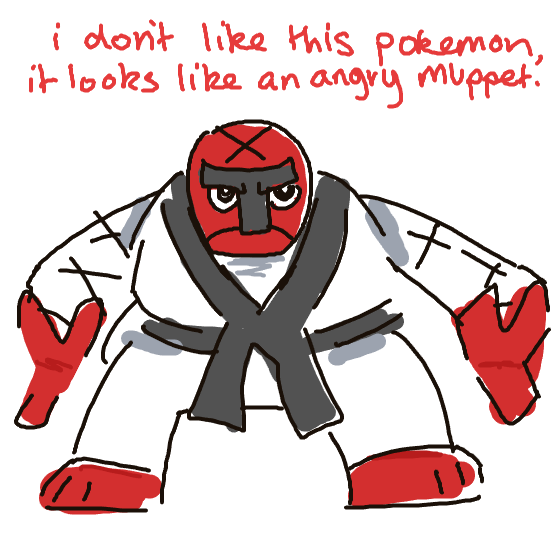 NeonTangela533's drawing of Throh — best Pokémon fan art on Sketchdex