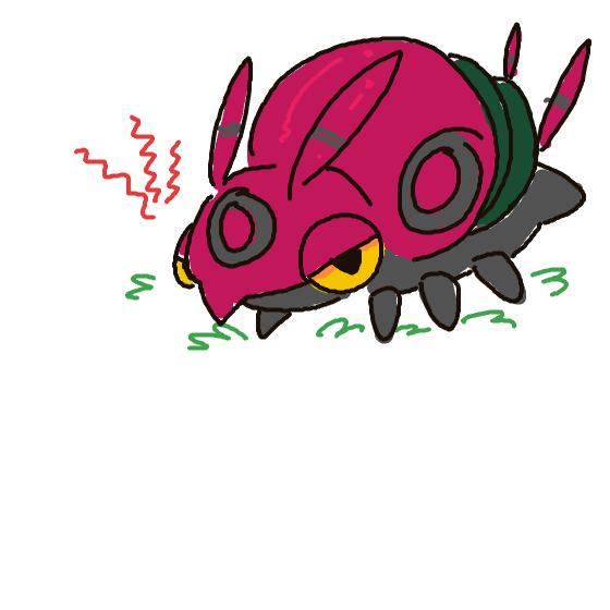 NeonTangela533's drawing of Venipede — Pokémon sketch on Sketchdex