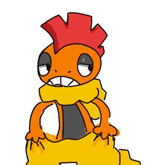 NeonTangela533's drawing of Scrafty — Pokémon sketch on Sketchdex